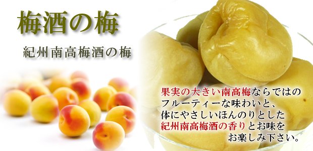 梅酒の梅