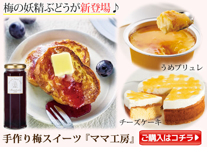 【夏限定】梅スイーツ