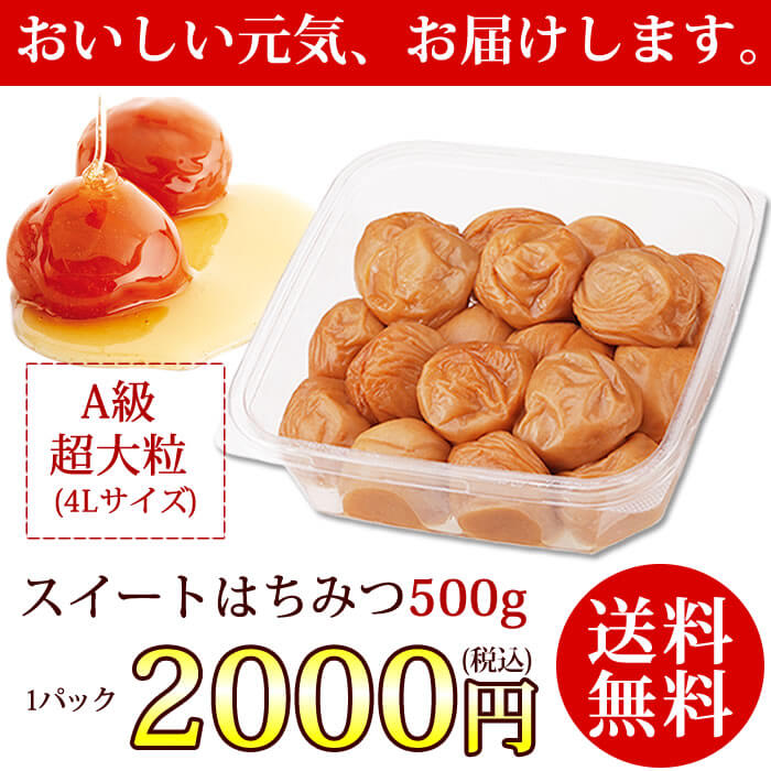 【特別企画】超大粒 スイートはちみつ500g