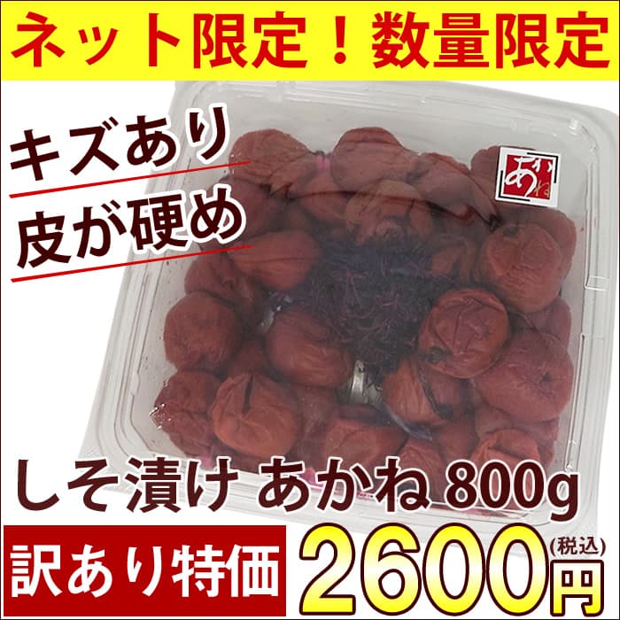 【ネット限定】キズや斑点あり・皮が硬め あかね800g