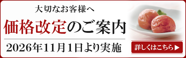価格改定のご案内 (2026年11月1日より)