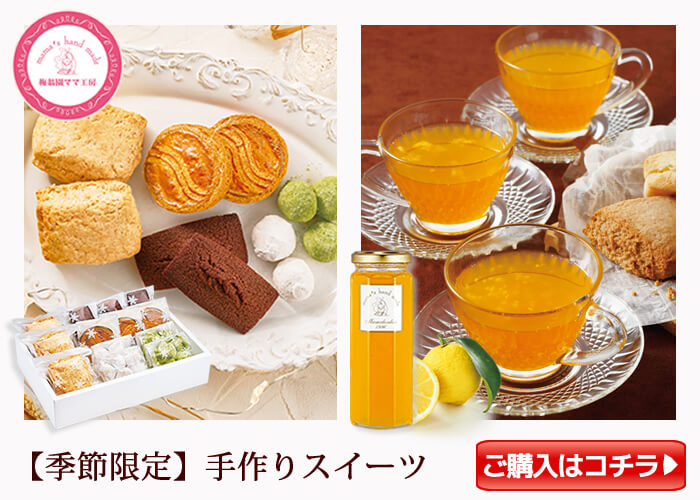 【冬限定】梅スイーツ