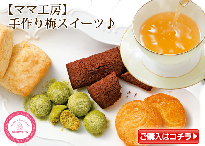 【冬限定】梅スイーツ