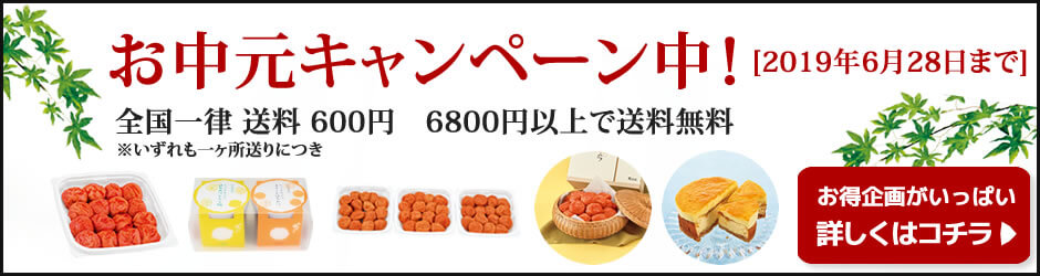 お中元キャンペーン