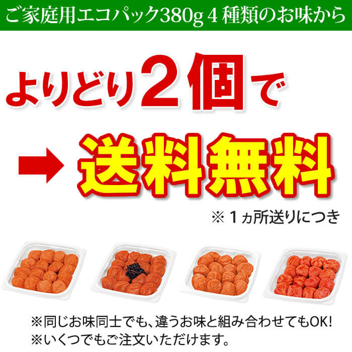 ご家庭用エコパック380g